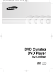 Samsung DVD-HD860 Kullanıcı Klavuzu