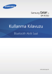 Samsung Gear fit Kullanıcı Klavuzu