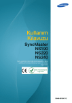 Samsung NS190 Kullanıcı Klavuzu