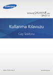 Samsung Galaxy K zoom Kullanıcı Klavuzu