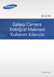 Samsung Galaxy Camera (3G) Kullanıcı Klavuzu