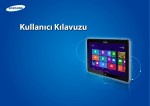 Samsung XE500T1C User Manual (Windows 8)