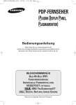 Samsung PS-42S4S Benutzerhandbuch