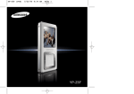 Samsung YP-Z5FA Bruksanvisning