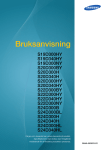 Samsung S24D300HL Bruksanvisning