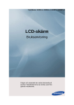 Samsung 32" LCD SyncMaster 320 MXN-3 LH32HBSLBC/EN Bruksanvisning