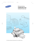 Samsung SF4000 Bruksanvisning
