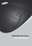 Samsung SF-365TP Bruksanvisning