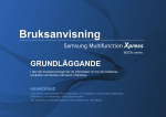 Samsung Multifunktion laserskrivare 3-i-1 SL-M2070 Bruksanvisning