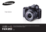 Samsung SMART Camera NX20 18-55 mm objektiv (svart) Bruksanvisning