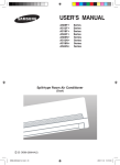 Samsung AS09FAX Manual de Usuario