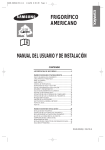 Samsung RS23FGRS Manual de Usuario