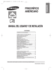 Samsung RS21DGRS Manual de Usuario