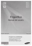 Samsung FRIGORÍFICO SIDE BY SIDE BLANCO RSA1UTWP Manual de Usuario