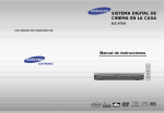 Samsung HT-P70 Manual de Usuario