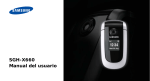 Samsung SGH-X660 Manual de Usuario