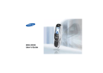 Samsung SGH-E350 Manual de Usuario