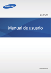 Samsung Galaxy TabPRO(10.1, Wi-Fi) Manual de Usuario