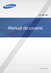 Samsung Galaxy Note (8.0, 3G) Manual de Usuario