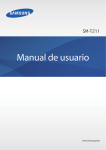 Samsung Galaxy Tab 3 (7.0, 3G) Manual de Usuario
