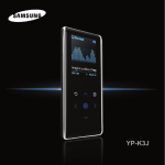 Samsung YP-K3JAB Manual de Usuario