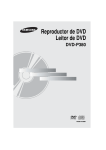 Samsung DVD-P380 Manual de Usuario