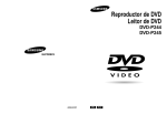 Samsung DVD-P244 Manual de Usuario