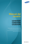 Samsung U32E850R Manual de Usuario