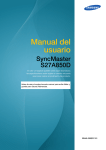 Samsung Monitor profesional WQHD de 27"
 para máxima productividad Manual de Usuario