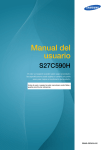 Samsung Monitor FHD profesional de 27" con marcos finos Manual de Usuario