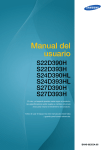 Samsung Monitor FHD de 22" con diseño Touch of Color Manual de Usuario