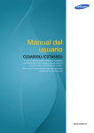 Samsung C23A550U Manual de Usuario