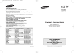 Samsung LE26R32B Manual de Usuario