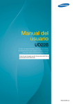 Samsung UD22B Manual de Usuario