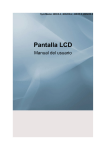 Samsung PANTALLA VIDEO WALL 40" 400UXN-2 Manual de Usuario