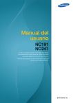 Samsung NC241 Manual de Usuario