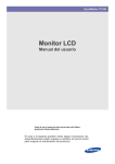 Samsung MONITOR THIN CLIENT 18,5" TC180 Manual de Usuario