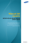 Samsung ME46B Manual de Usuario