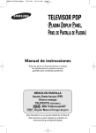 Samsung PS-42C7H Manual de Usuario