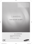 Samsung LAVADORA TAMBOR DIAMANTE 7 KG BLANCA WF9702N5W Manual de Usuario