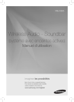 Samsung 120 W 2.1Ch Soundbar H355 Manual de Usuario
