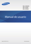 Samsung Galaxy A7 Manual de Usuario