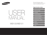Samsung WB100 Manual de Usuario