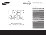 Samsung SMART CAMERA WB150F Manual de Usuario