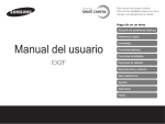 Samsung SMART CAMERA EX2F Manual de Usuario