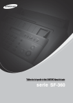 Samsung SF-360 Manual de Usuario
