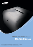 Samsung ML-1610 Manual de Usuario