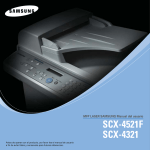 Samsung SCX-4321 Manual de Usuario