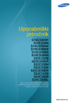 Samsung S22C200B Uporabniški priročnik