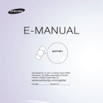 Samsung PS64E8000GU Uporabniški priročnik